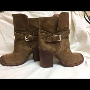 Chunky heel Sam Edelman short boots